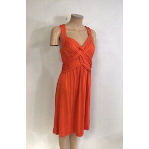 Philosophy Orange Dress Womens Large New $88